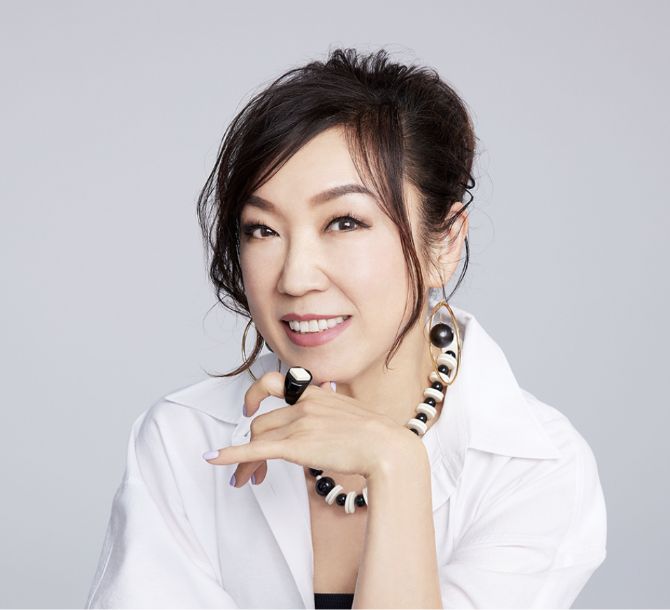 ユーミンのポートレート写真